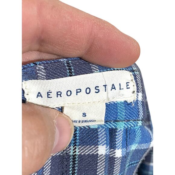 Blue Plaid Women's Skirt - Picture 5 of 7